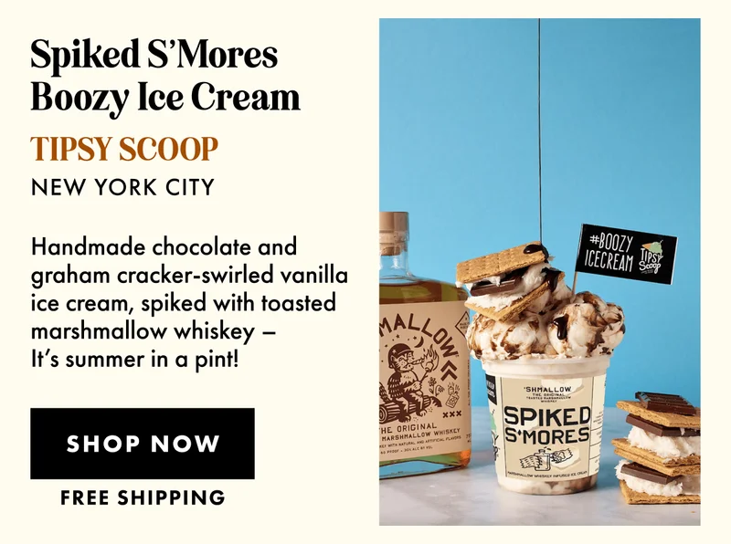 Tipsy Scoop Spiked S'mores Boozy Ice Cream Tipsy Scoop Spiked S'mores Boozy Ice Cream