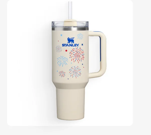 Quencher H2.0 Flowstate™ Tumbler | 40 OZ | Cream Royal