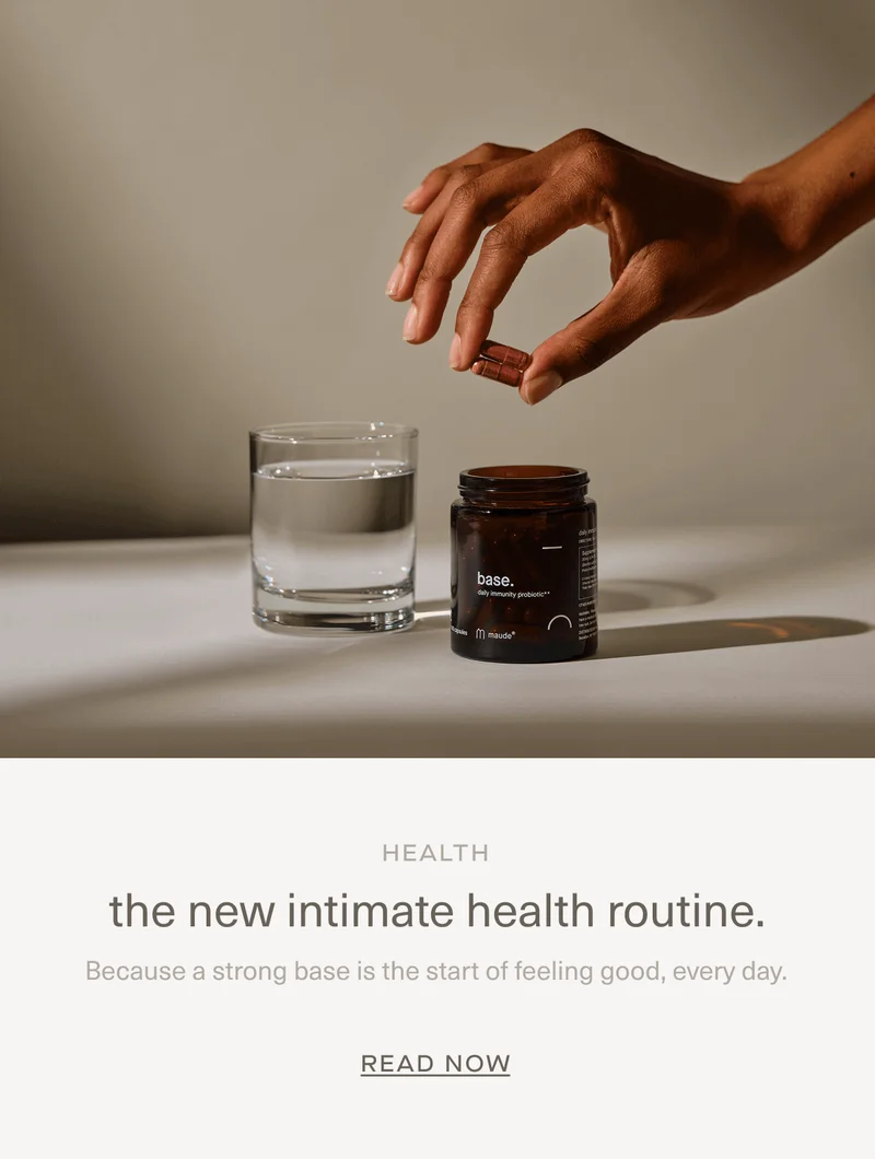 Health | the new intimate health routine. | Because a strong base is the start of feeling good, every day. | Read Now