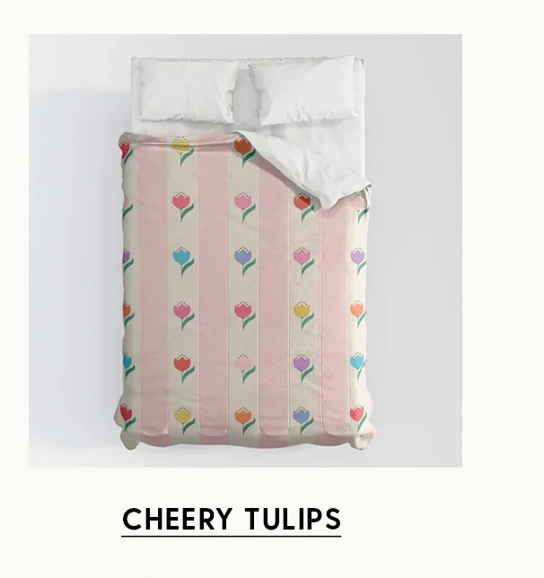 View Cheery Tulips Comforters