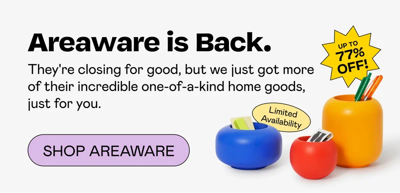 Areaware is Back. | SHOP AREAWARE