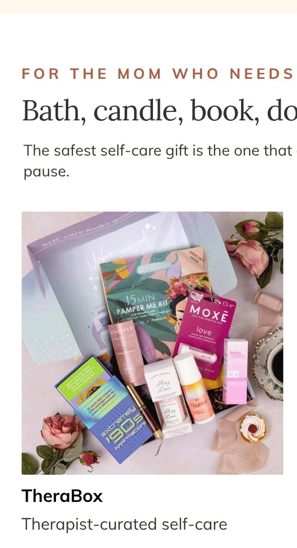TheraBox - Self Care Subscription Box