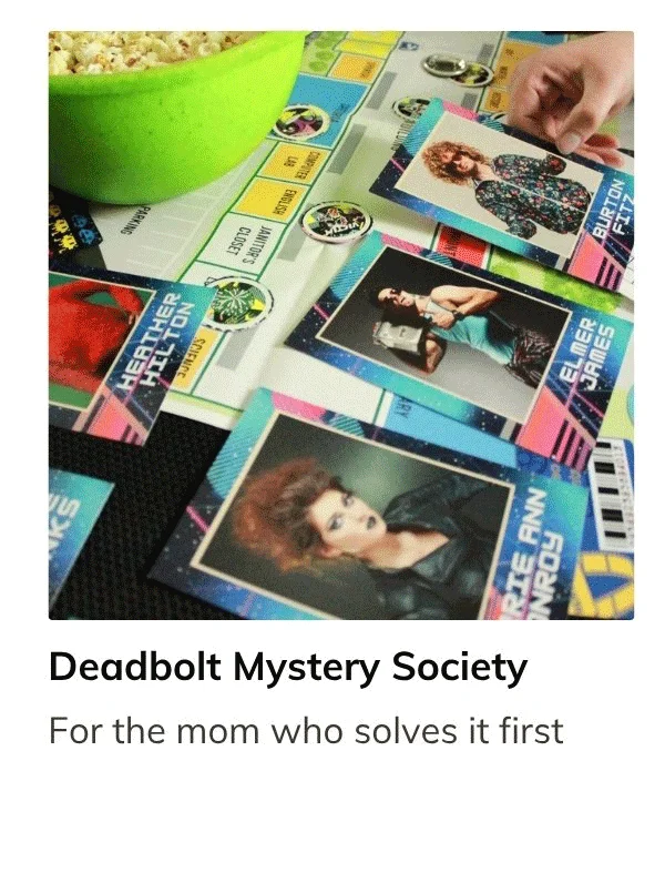 The Deadbolt Mystery Society Monthly Box