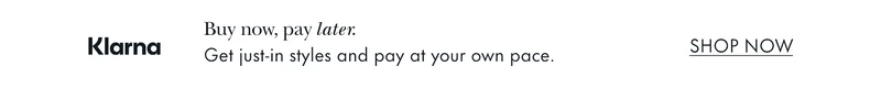 Klarna. Buy now, pay later.