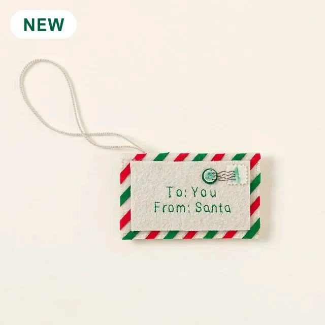 Letter To You Felt Pocket Ornament