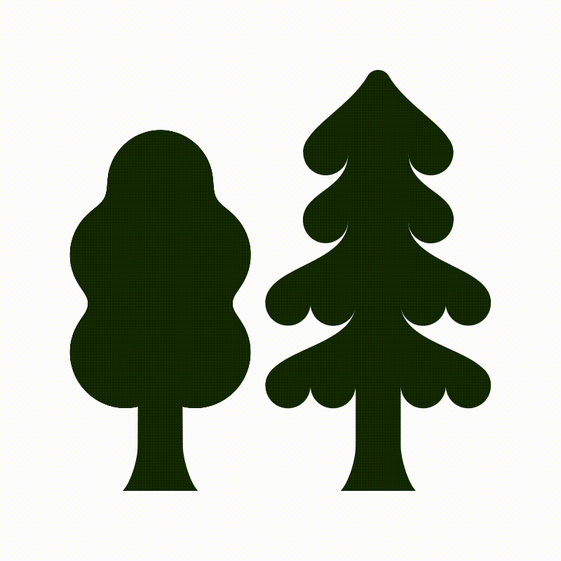 dark green heart