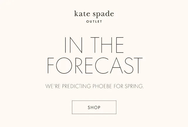 IN THE FORECAST