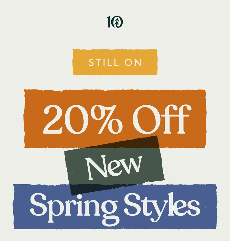 Still On: 20% Off New Spring Styles