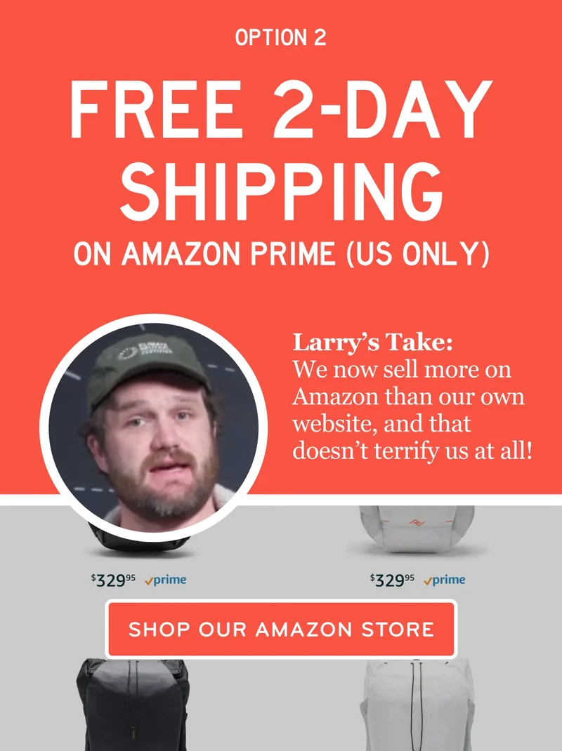 Free 2-Day Shipping on Amazon Prime