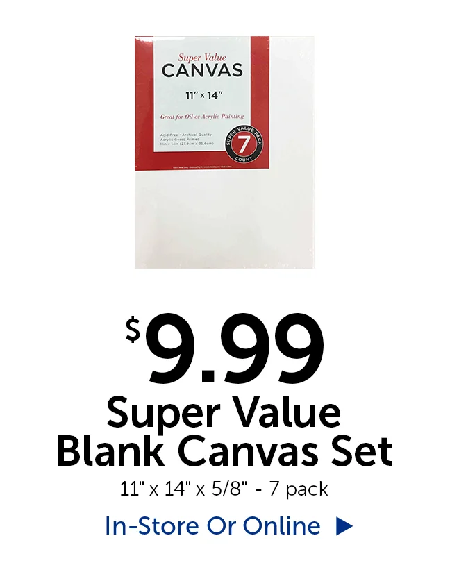 $9.99 Super Value - 11" tall by 14" wide" by 5/8" thick - 7 pack