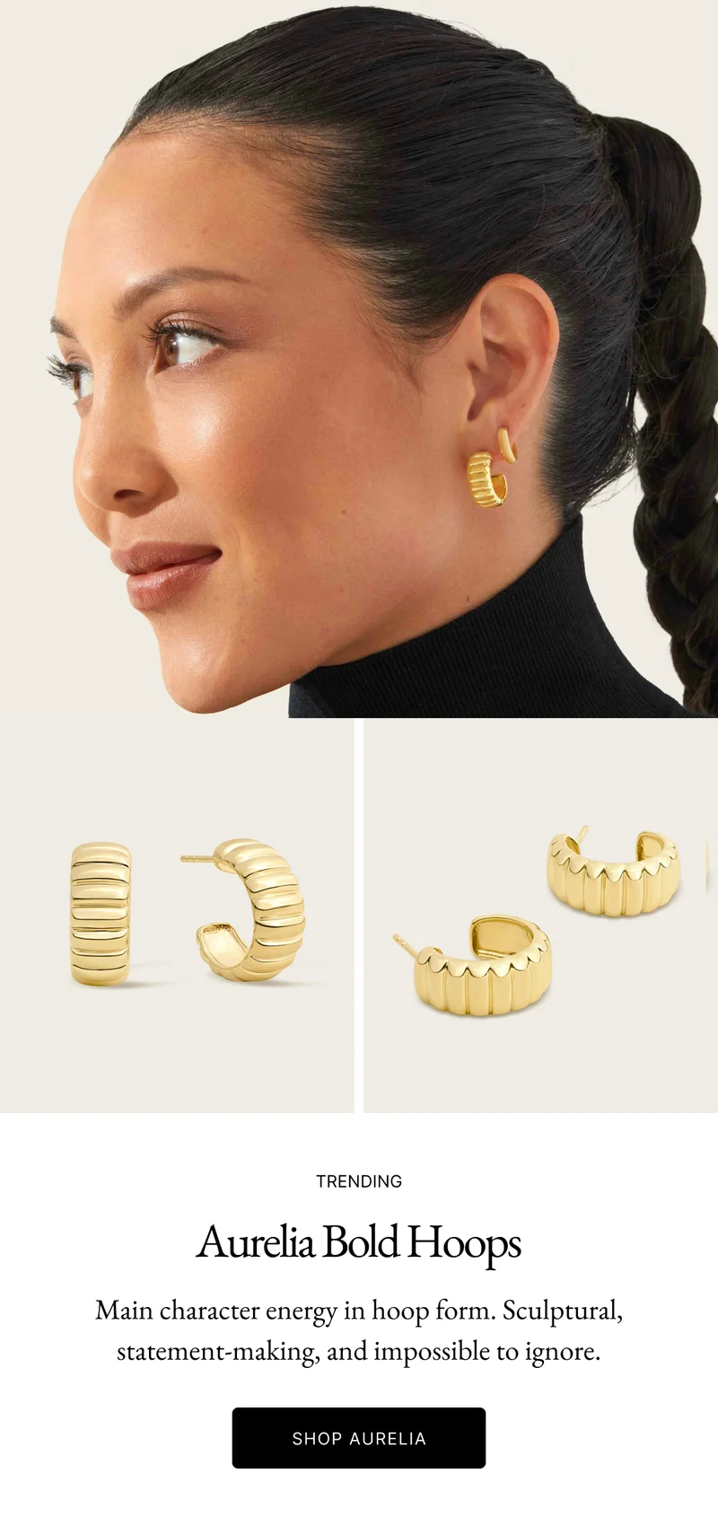 Aurelia Bold Hoops