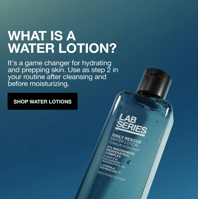 WHAT IS A WATER LOTION? | It's a game changer for hydrating and prepping skin. Use as step 2 in your routine after cleansing and before moisturizing. | SHOP WATER LOTIONS