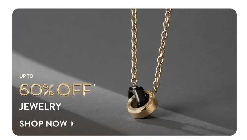 Up to 60% off Jewelry