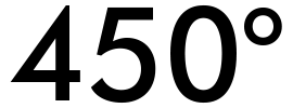 450 degrees