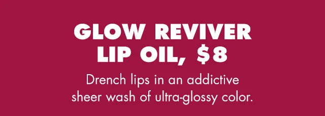 Drench lips in an addictive sheer wash of ultra-glossy color