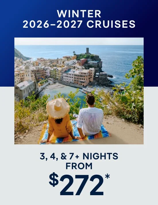 Winter 2026-2027 Cruises – 3, 4, & 7+ Nights – Click to View Cruises & Book Now Winter 2026-2027 Cruises – 3, 4, & 7+ Nights – Click to View Cruises & Book Now