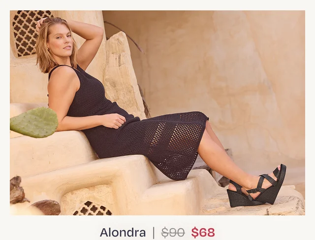Alondra Wedge Sandal - Image