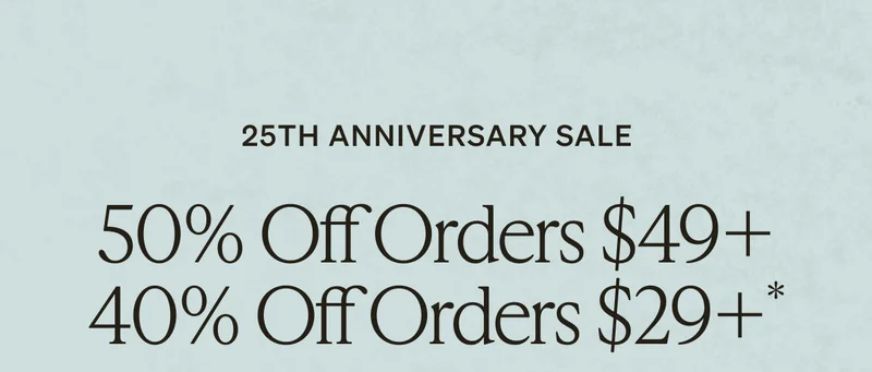 Shop Shutterfly's 25th Anniversary Sale!