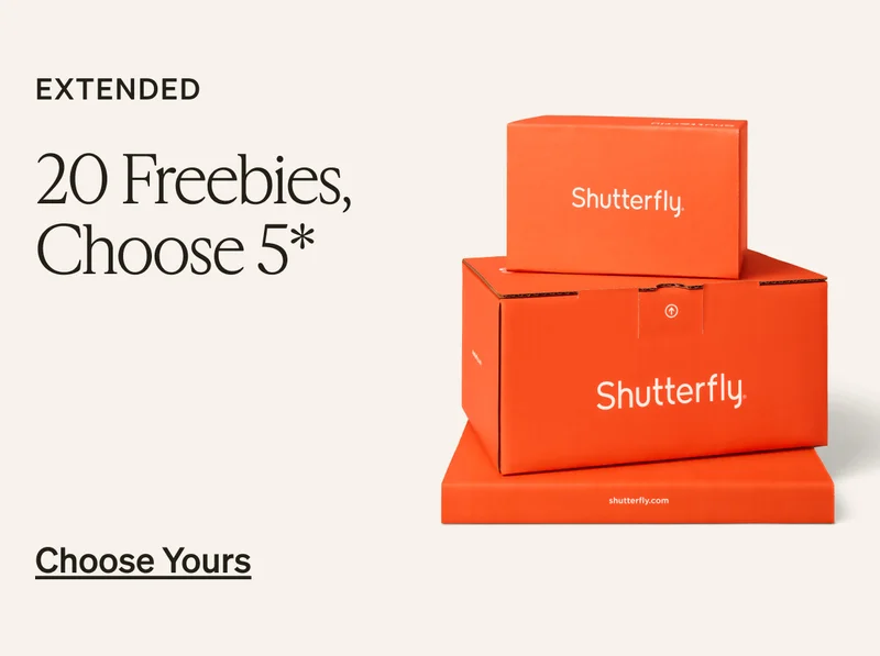 Shop Shutterfly's 25th Anniversary Sale!