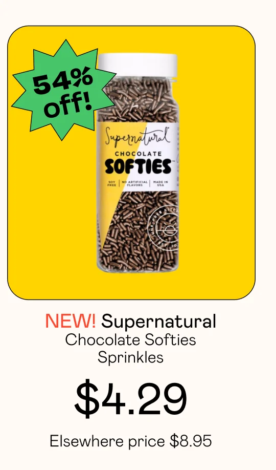 Chocolate Softies Sprinkles
