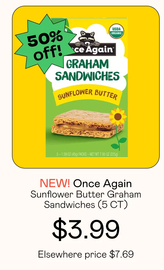 Sunflower Butter Graham Sandwiches (5 CT)