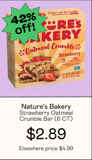 Strawberry Oatmeal Crumble Bar (6 CT)