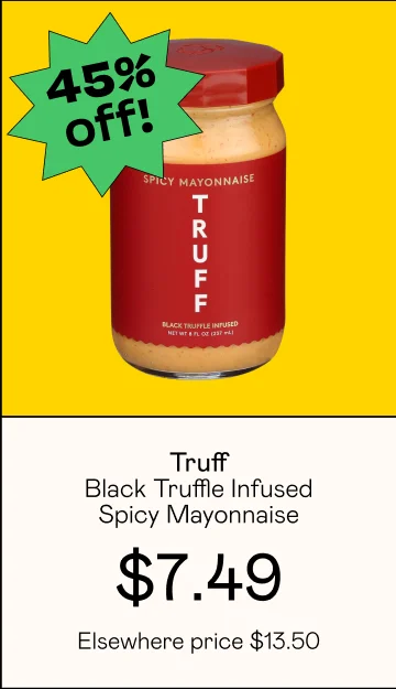 Black Truffle Infused Spicy Mayonnaise