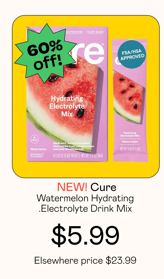 Watermelon Hydrating Electrolyte Drink Mix