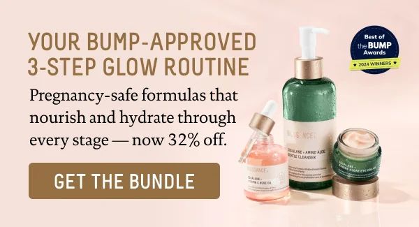Your Bump-Approved 3-Step Glow Routine