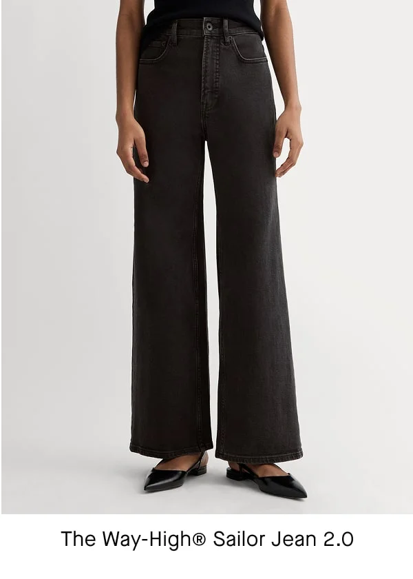 [Image]The Way-High® Sailor Jean 2.0 | Washed Black