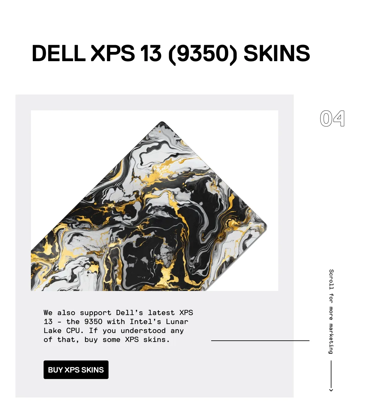 Buy XPS Skins