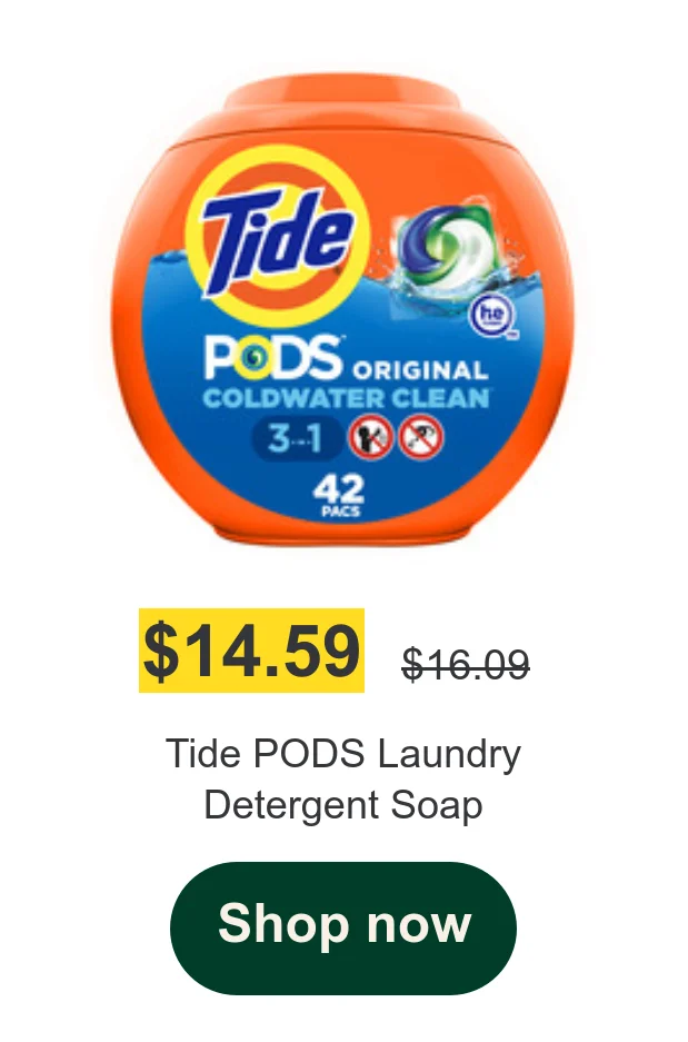 Tide PODS Laundry Detergent Soap