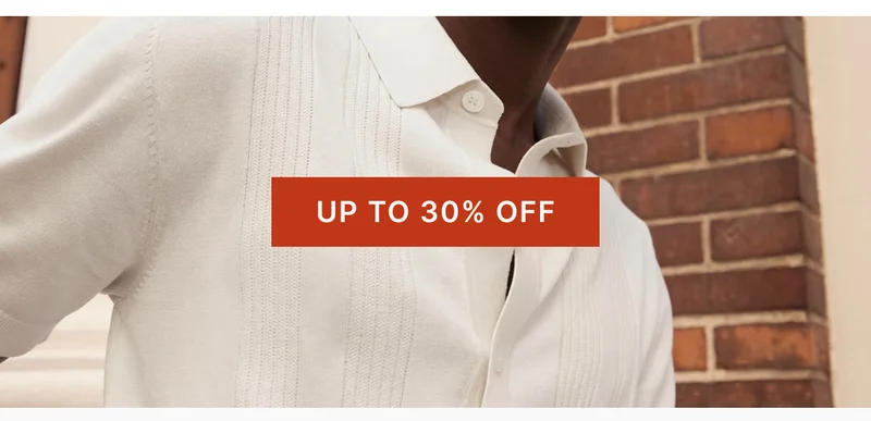Up to 30% off