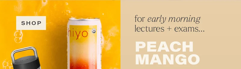 for early morning exams: PEACH MANGO [SHOP]