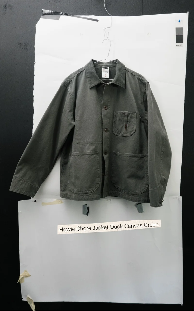 Howie Chore Jacket Duck Canvas Green