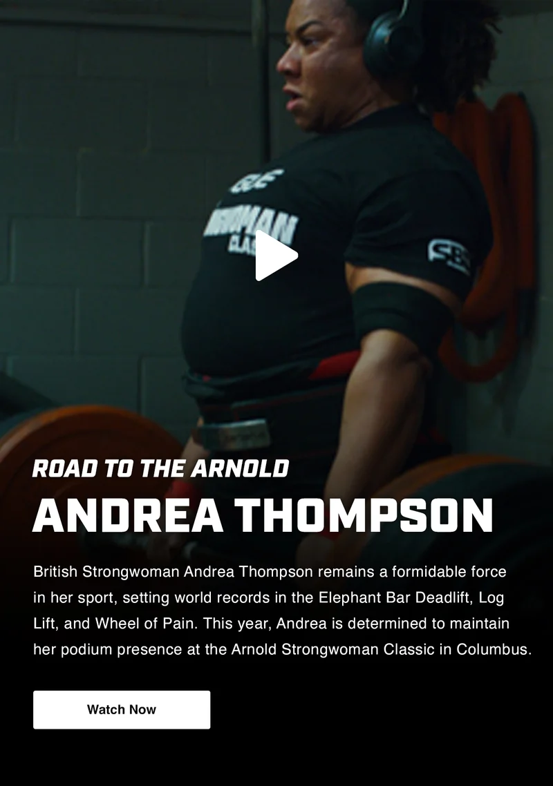 Road to the Arnold - Andrea Thompson