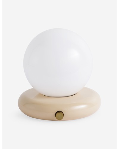 Washburn Cordless Table Lamp-Cream
