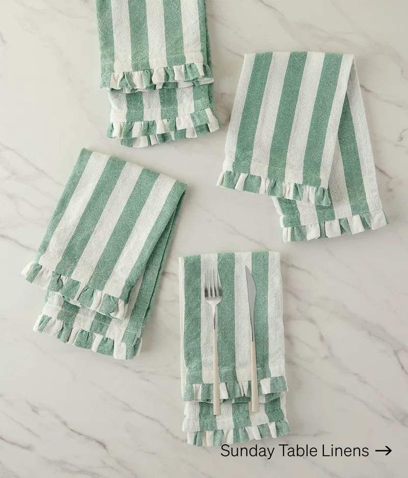Shop Sunday Table Linens