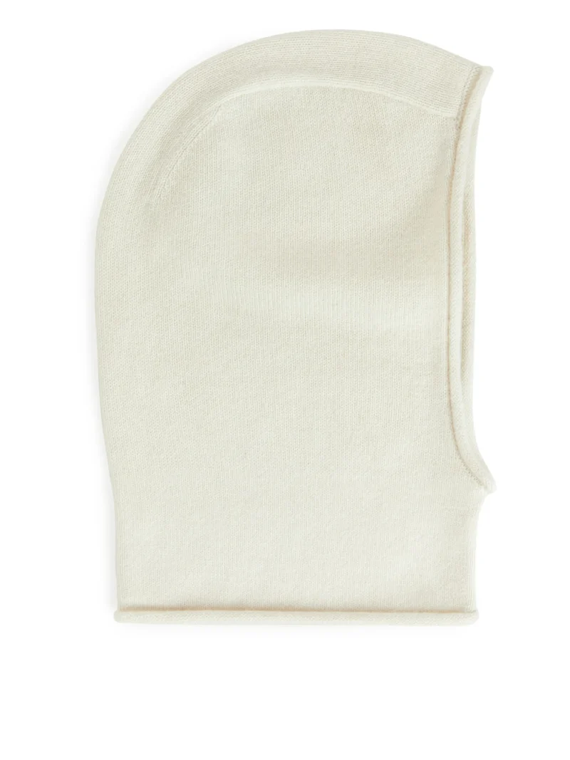 Cashmere Hood Off-white