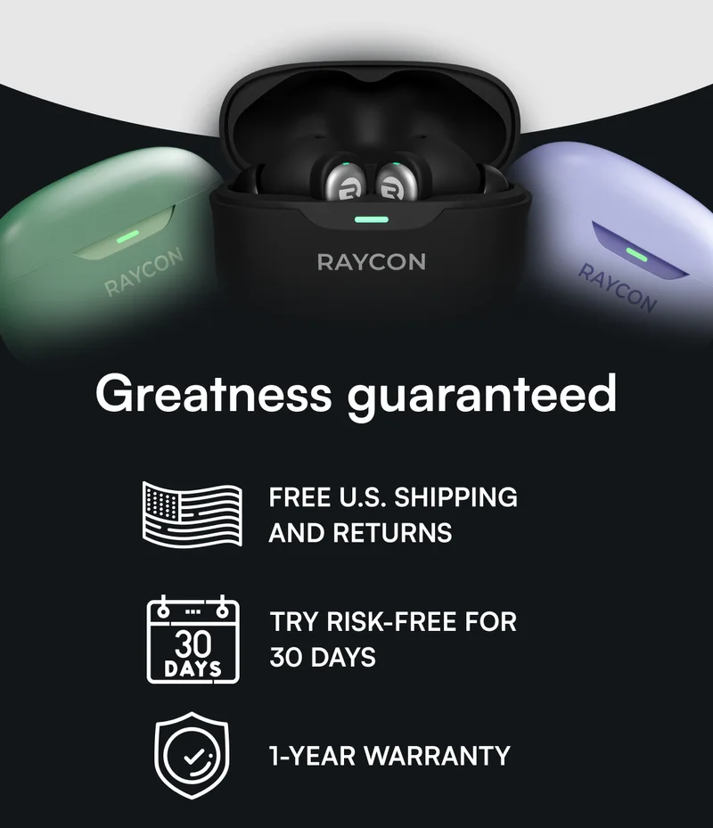 Greatness guaranteed ✅ FREE U.S. SHIPPING AND RETURNS ✅ TRY RISK-FREE FOR 30 DAYS ✅ 1-YEAR WARRANTY