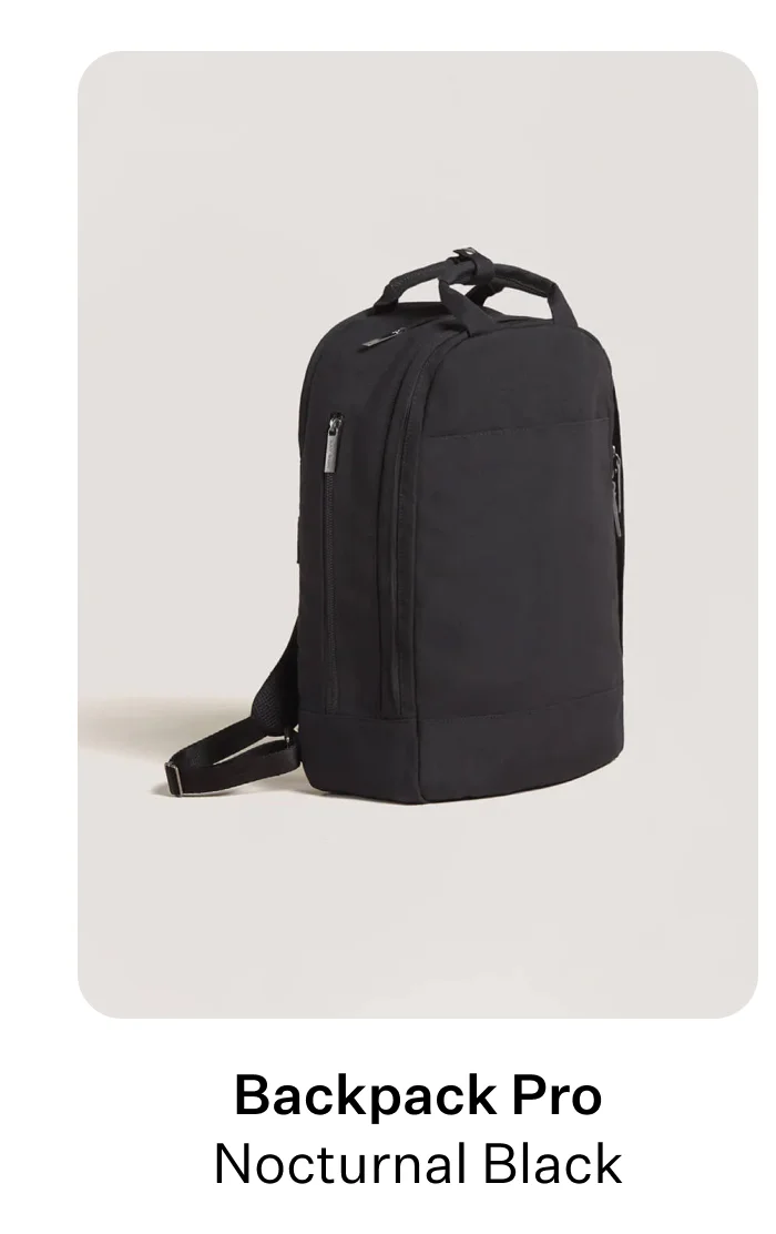 Backpack Pro - Nocturnal Black