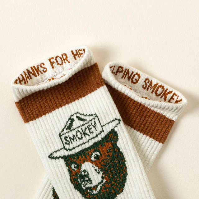 Smokey Bear Socks