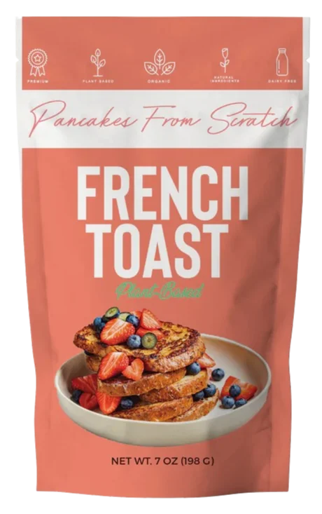 Image of Pancakes from Scratch Plant-based French Toast Mix
