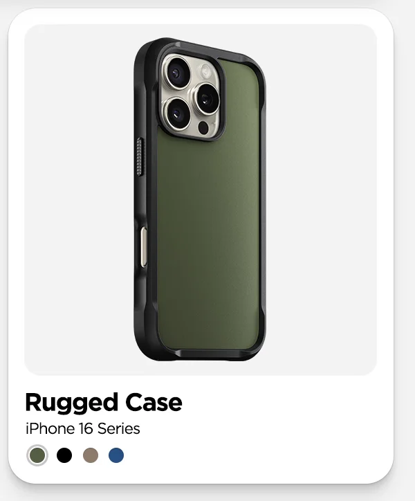 Rugged Case for iPhone 16 Series
