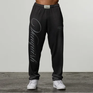 VQ X Jbeast V2 Washed Grey Bodybuilding Pants