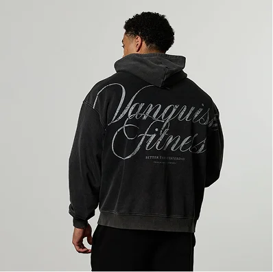 VQ X Jbeast v2 Washed Black Hoodie