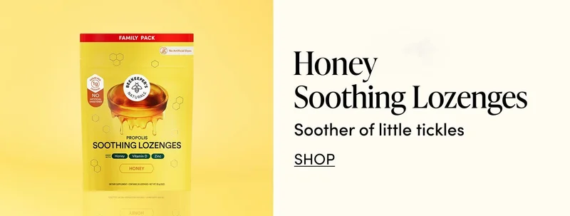 honey Soothing Lozenges  soother of little tickles