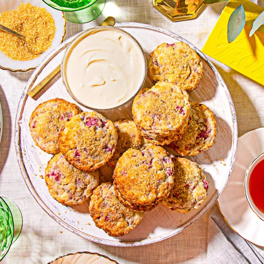 Raspberry Scones