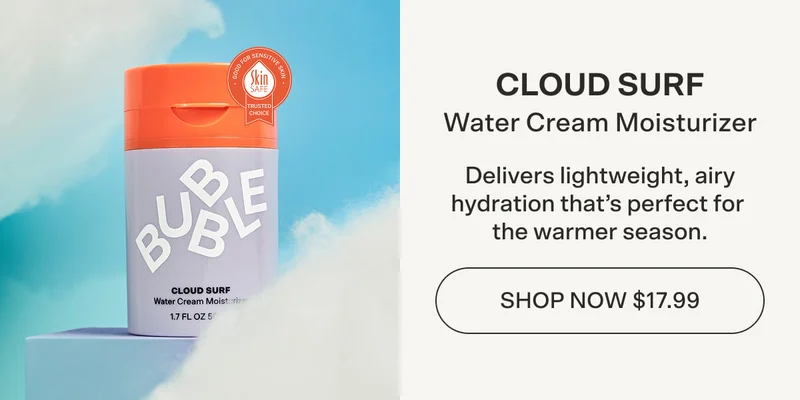 CLOUD SURF Water Cream Moisturizer [SHOP NOW]