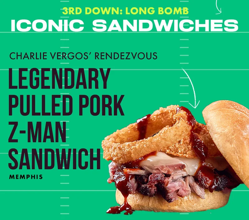 Pulled Pork Z-Man Sandwich Pulled Pork Z-Man Sandwich